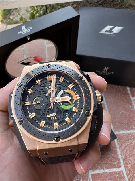 hublot king power f1 india